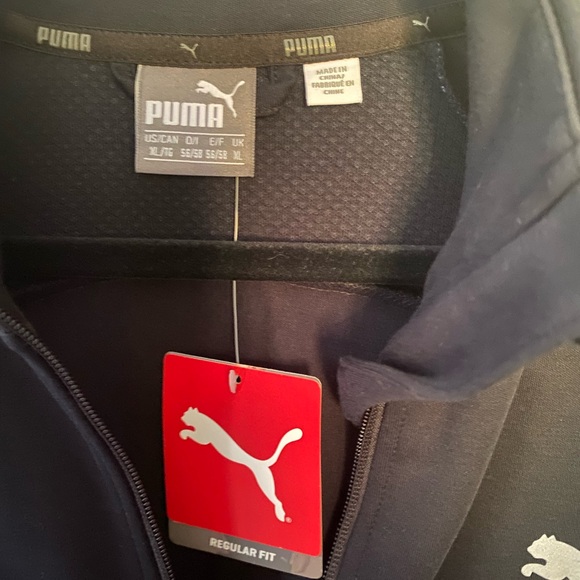 Mens PUMA Evostripe Ultimate Jacket Black XL Regular NEW NWT - Picture 3 of 5